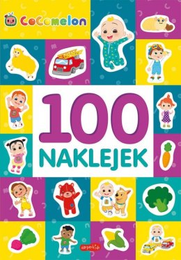 Książeczka Cocomelon. 100 naklejek Harper Collins