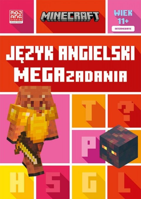 Książeczka Minecraft. Język angielski. Megazadania 11+ Harper Collins