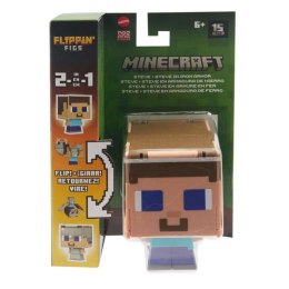 Figurka Minecraft z transformacją 2w1, Steve Mattel