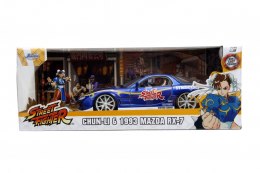 Pojazd Street Fighter 1993 Mazda RX7 1/24 JADA TOYS