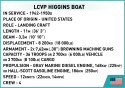 Klocki Historical Collection LCVP Higgins Boat Cobi Klocki