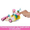 Lalka Barbie Stacie i pojazd filmowy Gokart Mattel