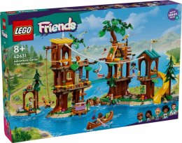 Klocki Friends 42631 Domek na drzewie na obozie kempingowym LEGO