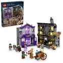 Klocki Harry Potter 76439 Sklepy Ollivandera i Madame Malkin LEGO