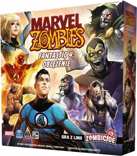 Gra Marvel Zombies Fantastic 4 Portal Games