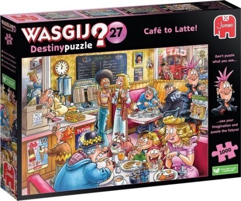 Puzzle 1000 elementów Wasgij Kawiarnia Tm Toys