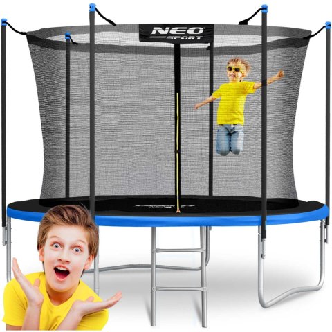 Trampolina ogrodowa 10ft/312cm z siatką wewnętrzną i drabinką Neo-Sport Neo-Sport