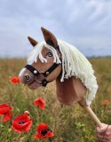 Hobby Horse Mały koń na kiju Premium - haflinger A4 Super Hobby Horse