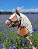 Hobby Horse Mały koń na kiju Premium - haflinger A4 Super Hobby Horse