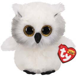 Maskotka TY Beanie Boos - Sowa Austin 15 cm Biała Meteor