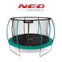 Trampolina ogrodowa profilowana 12ft/374cm z siatką wewnętrzną Neo-Sport Neo-Sport