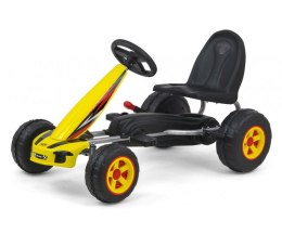 Gokart na pedały Viper Yellow Milly Mally