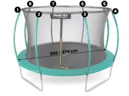 Siatka wewnętrzna do trampolin 435 cm 14ft Neo-Sport Neo-Sport