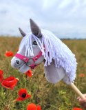 Hobby Horse Mały koń na kiju Premium - gniady A4 Super Hobby Horse