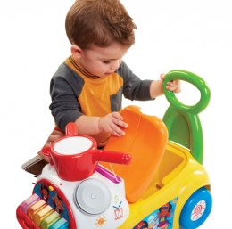 Jeździk Fisher Price Muzyczna Parada żółty Pulio