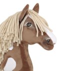 Hobby Horse Duży koń na kiju Premium - western III gniady z jasną grzywą A3 Super Hobby Horse