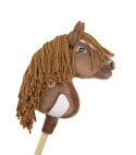 Hobby Horse Mały koń na kiju Premium - western II gniady z ciemną grzywą A4 Super Hobby Horse