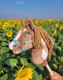 Hobby Horse Mały koń na kiju Premium - western II gniady z ciemną grzywą A4 Super Hobby Horse