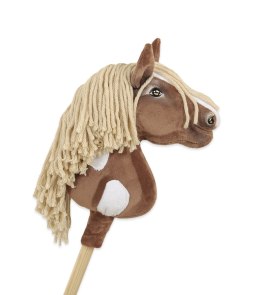 Hobby Horse Mały koń na kiju Premium - western III gniady z jasną grzywą A4 Super Hobby Horse