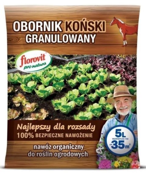 Nawóz Pro Natura Obornik Koński 5L Florovit Florovit