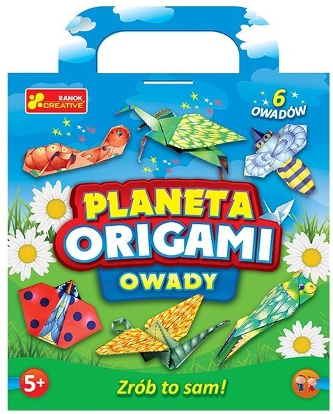 Planeta origami Owady 6 modeli Zrób to sam RANOK