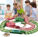 Tor wyścigowy raj park Dinozaurów autka tory 240 elementów Pegaz