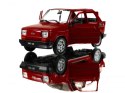 WELLY MALUCH FIAT 126P 1:21 SAMOCHÓD KOLEKCJONERSKI bordowy WELLY