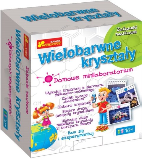 Wielobarwne kryształy Domowe minilaboratorium RANOK