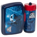 Zestaw śniadaniowy Bidon 330 ml Lunchbox Piłka Football DERFORM