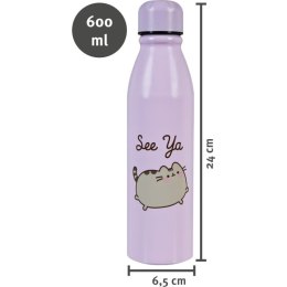 Pusheen The Cat Butelka metalowa Bidon 600 ml INNY