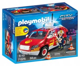 Zestaw figurek City Action 71375 Samochód komendanta straży pożarnej Playmobil