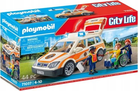 Zestaw figurek City Life 71037 Samochód ratowniczy Playmobil