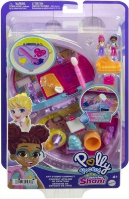 Zestaw kompaktowy Polly Pocket Studio artystyczne Mattel