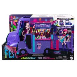 Zestaw z lalką Monster High Koncertowy Food Truck Draculaura Mattel