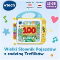 Wielki słownik pojazdów z rodziną Treflików polsko - angielski Vtech 61799 VTech