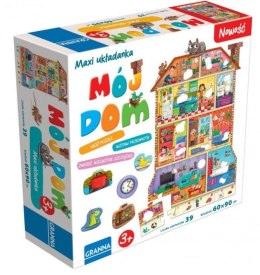 Puzzle Maxi układanka z dziurkami Mój dom Granna