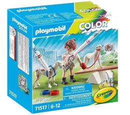 Zestaw z figurkami Color 71517 Trening z psami Playmobil