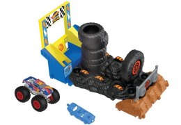 Zestaw Monster Trucks Arena Smashers Race Ace Wieża opon Hot Wheels