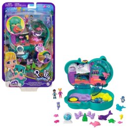 Zestaw figurek Polly Pocket Oceanarium wyderki Zestaw kompaktowy Mattel