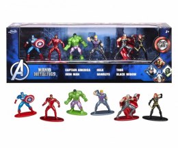 Figurki metalowe Avengers 6-pak 4 cm JADA TOYS