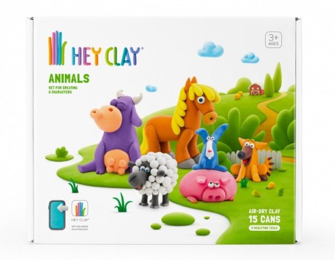 Masa plastyczna Hey Clay Zestaw Zwierzęta Tm Toys