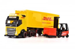 Pojazd City Ciężarówka z naczepą DHL 35 cm Dickie