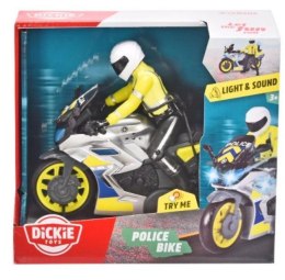 Pojazd SOS Motocykl policyjny 17 cm Dickie