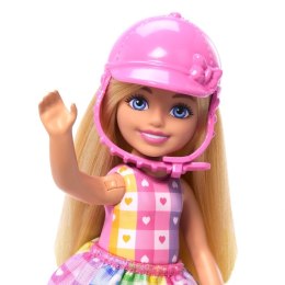 Lalka Barbie Chelsea na kucyku Mattel