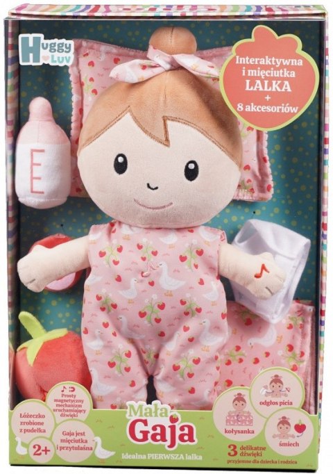 Lalka interaktywna Huggy Luv Gaia + akcesoria Tm Toys