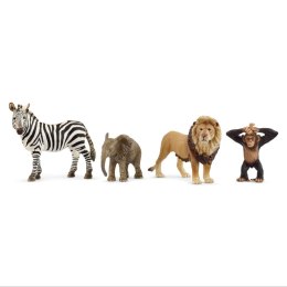 Zestaw 4 figurek Wild Life Zwierzęta Afryki Schleich