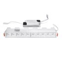 Lampa liniowa Led podtynkowa 20W 3000K BIAŁA JDL-10T DomenoLED