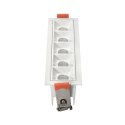 Lampa liniowa Led podtynkowa 20W 3000K BIAŁA JDL-10T DomenoLED