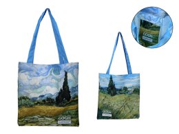 Torba na ramię - V. van Gogh, Pole pszenicy z cyprysami (CARMANI) CARMANI