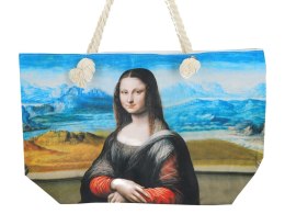 Torba z uszami ze sznurka - L. Da Vinci, Mona Lisa HANIPOL